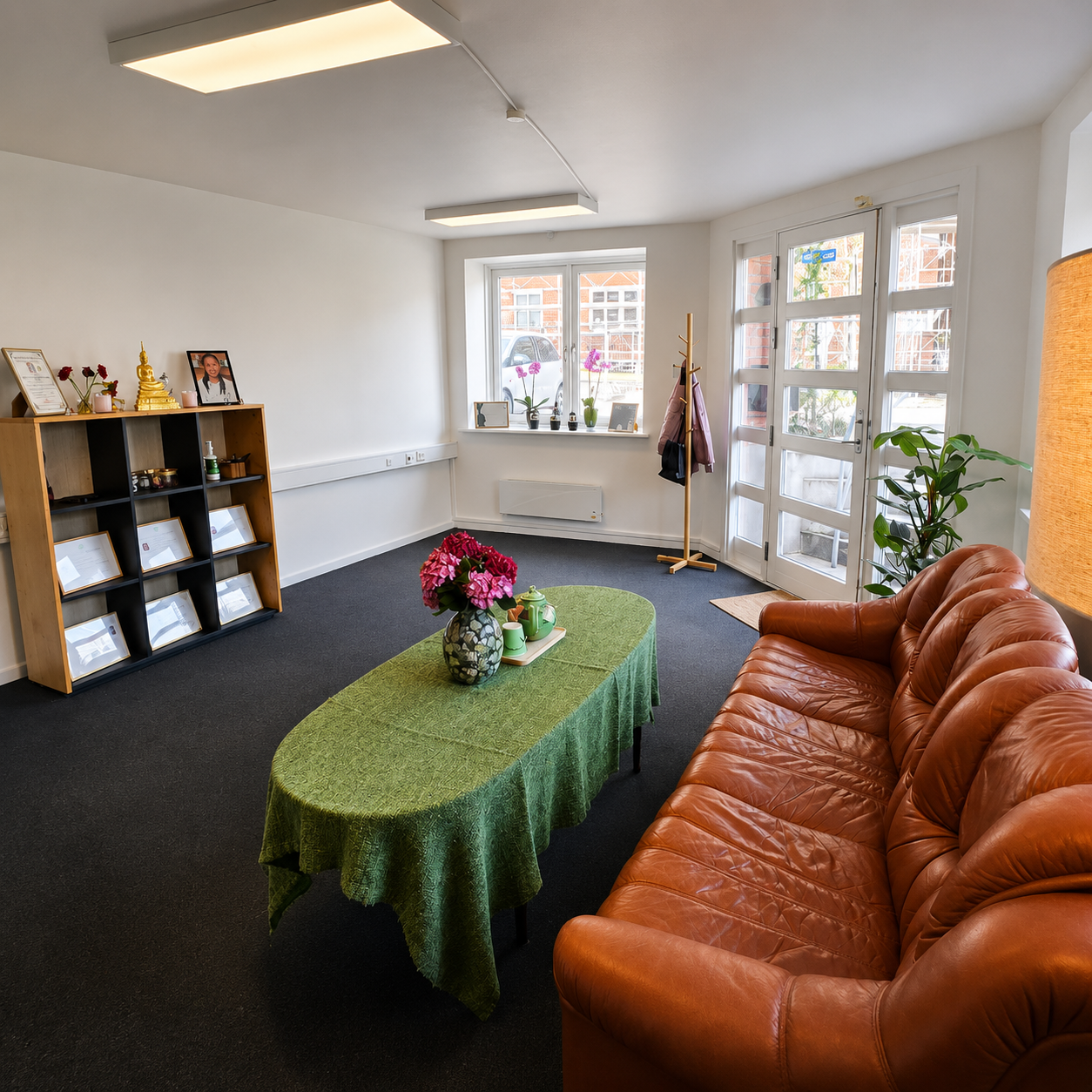 Loungeområde hos ThiWa Massage